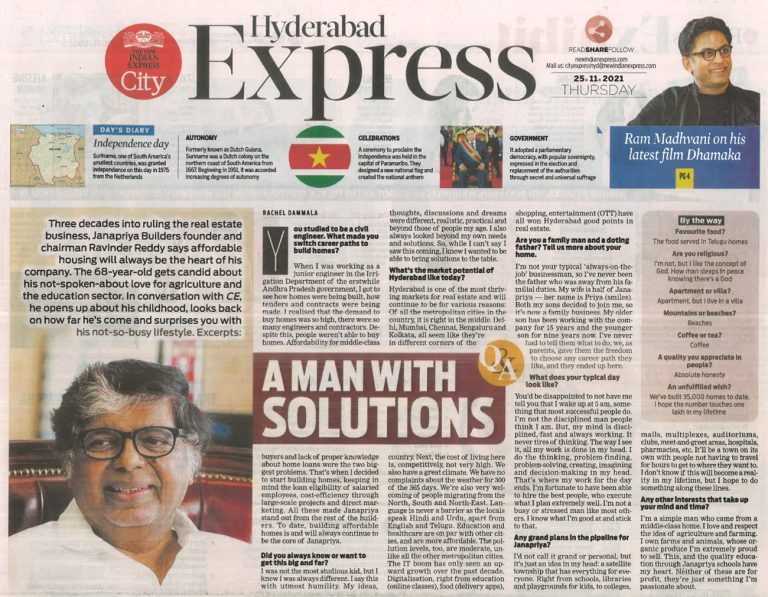 A Man with solutions